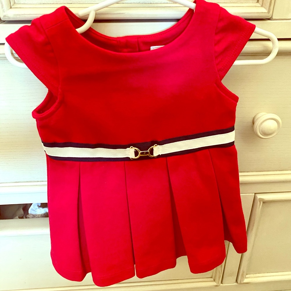 Baby girl sailor style Janie & Jack dress